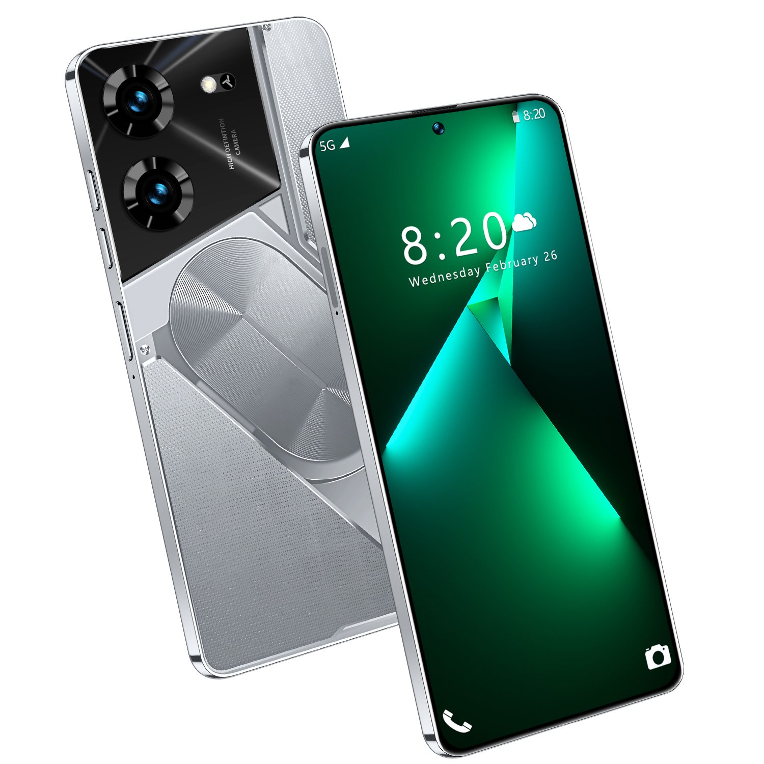 Hot Selling 2024 Pova 5 Pro - 6.53 Inch Big Screen Gaming Phone 3Gb+32Gb Dual Sim Face Recognition Smart Phones